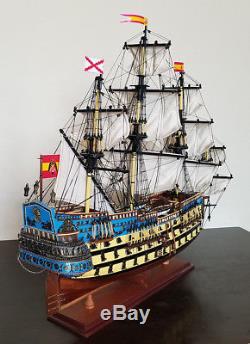 San Felipe 32 wood ship model sailing tall Spanish boat