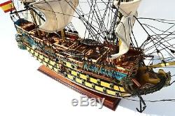 San Felipe Wood Model Boat, Fully Assembled