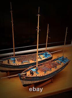 San Gilthas France Classic Fishing Boat Scale 145 26 Wood Model Ship