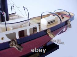 Sanson Wooden Tug Boat Model Display Ready