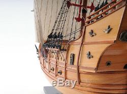 Santa Maria Christopher Columbus Flagship Tall Ship 29 Built Wood Model Boat