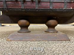 Santa Maria Vintage Wooden Boat Model