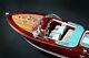 Scale 116 21 Riva Aquarama Wooden Ship Model Ready To Display Boat Model