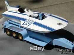 Scale 1/12 U-7 Powerboat 32.2'' Wood Model Boat Kit Equipped With Motor