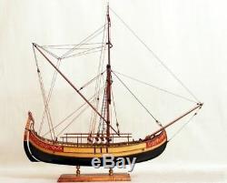 Scale 1/48 Model Ship Boat Kits Marmara Trade Boat 17 Sailboat Kit Deluxe-pack