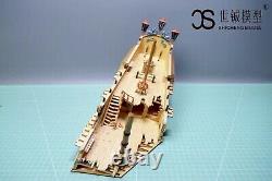 Scale 1/48 black Pearl wood ship kit stranding scene sunken pirate ship 12.59'