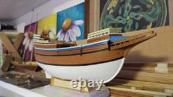 Scale 1/96 Classic wooden ship model 1620 wooden sail boat Assembly Kit MODEL