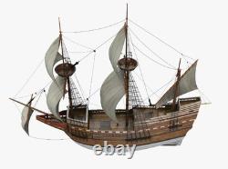 Scale 1/96 Classic wooden ship model 1620 wooden sail boat Assembly Kit MODEL