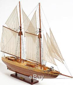 Schooner Bluenose II Wood Ship Model 38 Sailboat Fully Assembled Fishing Boat