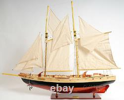 Schooner Bluenose II Wood Ship Model Sailboat 38 Fully Assembled Boat