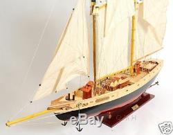 Schooner Bluenose II Wood Ship Model Sailboat 38 Fully Assembled Boat
