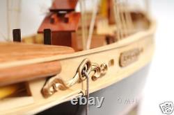 Schooner Bluenose II Wood Ship Model Sailboat 38 Fully Assembled Boat