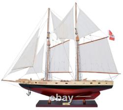Schooner Bluenose II Wooden Ship Model 38 Sailboat Fully Built Assembled Boat