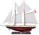 Schooner Bluenose Ii Wooden Ship Model 38 Sailboat Fully Built Assembled Boat