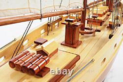 Schooner Bluenose II Wooden Ship Model 38 Sailboat Fully Built Assembled Boat