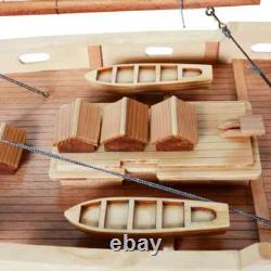 Schooner Bluenose II Wooden Ship Model 38 Sailboat Fully Built Assembled Boat