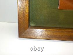 Schooner Yacht America Half Hull Model Wall Art Mid Century Modern Wood MCM