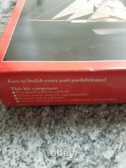 Scientific Wooden Model Ship 1/200 Clipper of Boston Flying Fish 1849 New Boat