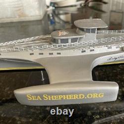 Sea Shepherd Conservation Society Wooden Boat Model Brigitte Bardot