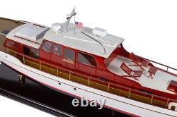 Seacraft Gallery 1950s Classic Motor Yacht Wooden Model Speed Boat Ship