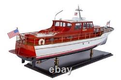 Seacraft Gallery 1950s Classic Motor Yacht Wooden Model Speed Boat Ship