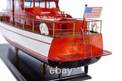 Seacraft Gallery 1950s Classic Motor Yacht Wooden Model Speed Boat Ship