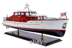 Seacraft Gallery 1950s Classic Motor Yacht Wooden Model Speed Boat Ship