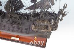 Seacraft Gallery Flying Dutchman 95cm Painted Timber & Metallic Ghost Ship Model