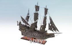 Seacraft Gallery Flying Dutchman 95cm Painted Timber & Metallic Ghost Ship Model
