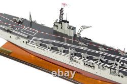 Seacraft Gallery HMAS Melbourne (R21) Aircraft Carrier Wooden Model Battleship