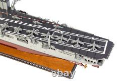 Seacraft Gallery HMAS Melbourne (R21) Aircraft Carrier Wooden Model Battleship