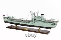 Seacraft Gallery HMAS Tobruk (II) 80cm Handcrafted Wooden Model Boat Warship