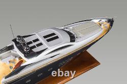 Seacraft Gallery Sunseeker Murcielago Motor Yacht 80cm Wooden Model Boat Ship