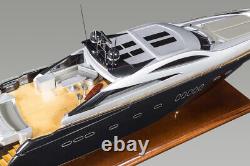 Seacraft Gallery Sunseeker Murcielago Motor Yacht 80cm Wooden Model Boat Ship