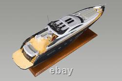 Seacraft Gallery Sunseeker Murcielago Motor Yacht 80cm Wooden Model Boat Ship