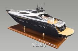 Seacraft Gallery Sunseeker Murcielago Motor Yacht 80cm Wooden Model Boat Ship