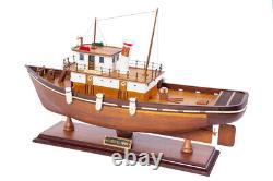 Seacraft Gallery Tugboat Cheryl Ann 53cm Handcrafted Wooden Model Ship Boat