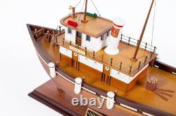 Seacraft Gallery Tugboat Cheryl Ann 53cm Handcrafted Wooden Model Ship Boat