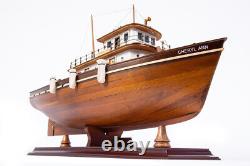 Seacraft Gallery Tugboat Cheryl Ann 53cm Handcrafted Wooden Model Ship Boat