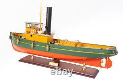 Seacraft Gallery Tugboat Hero Model 75cm Handcrafted Wooden Model Boat Replica