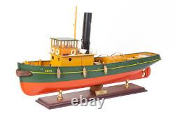 Seacraft Gallery Tugboat Hero Model 75cm Handcrafted Wooden Model Boat Replica