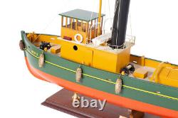 Seacraft Gallery Tugboat Hero Model 75cm Handcrafted Wooden Model Boat Replica