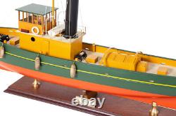 Seacraft Gallery Tugboat Hero Model 75cm Handcrafted Wooden Model Boat Replica