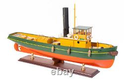 Seacraft Gallery Tugboat Hero Model 75cm Handcrafted Wooden Model Boat Replica