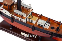 Seacraft Gallery Tugboat Sanson Model 50cm Handcrafted Wooden Ship Boat Replica