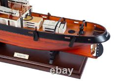 Seacraft Gallery Tugboat Sanson Model 50cm Handcrafted Wooden Ship Boat Replica