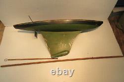 Seaworthy Boats Toy Model Wooden Pond Sail Boat Chester A Rimmer Naval Architect