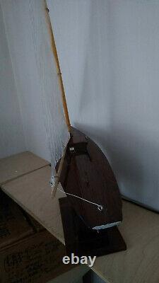 Seaworthy Boats Toy Model Wooden Pond Sail Boat Chester A Rimmer Naval Architect