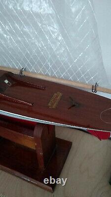 Seaworthy Boats Toy Model Wooden Pond Sail Boat Chester A Rimmer Naval Architect