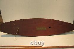 Seaworthy Boats Toy Model Wooden Pond Sail Boat Chester A Rimmer Naval Architect